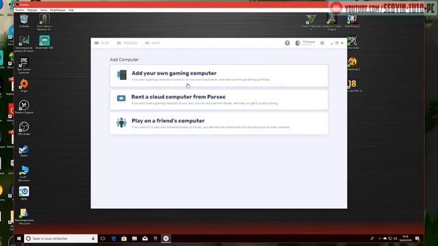 Partage ton (Shadow) PC avec Parsec Gaming ! смотреть онлайн