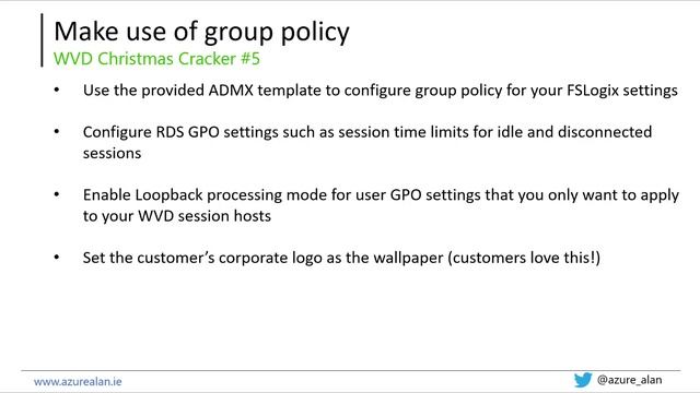 Day 6 - Windows Virtual Desktop Christmas Crackers with Alan Kinane смотреть онлайн