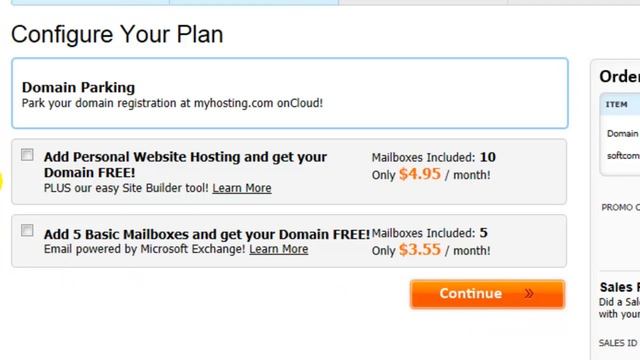 How to Transfer your Domain to myhosting.com During Signup смотреть онлайн