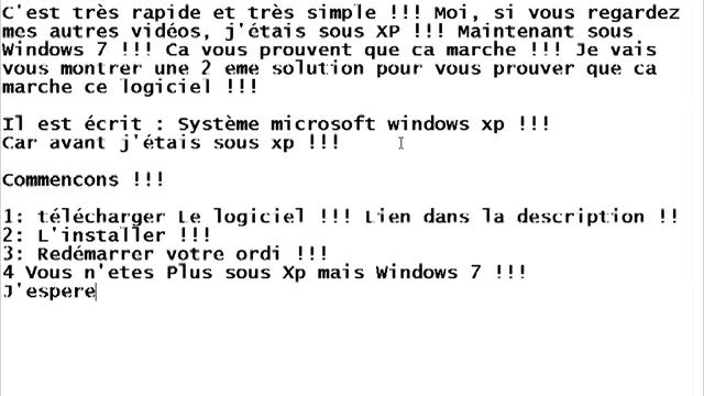 Comment passer de windows XP à windows 7 Gratuitement et Facilement смотреть онлайн