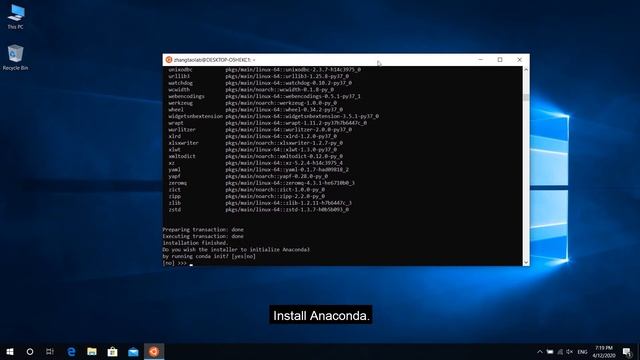 Install Anaconda in Windows смотреть онлайн