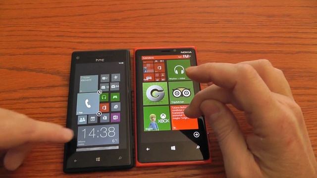Nokia Lumia 920 vs Htc Windows Phone 8X смотреть онлайн