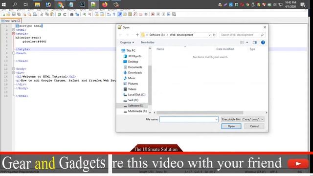 How to add a browser on Notepad++. Add Google Chrome Firefox web browser on Windows 10 in Notepad++ смотреть онлайн