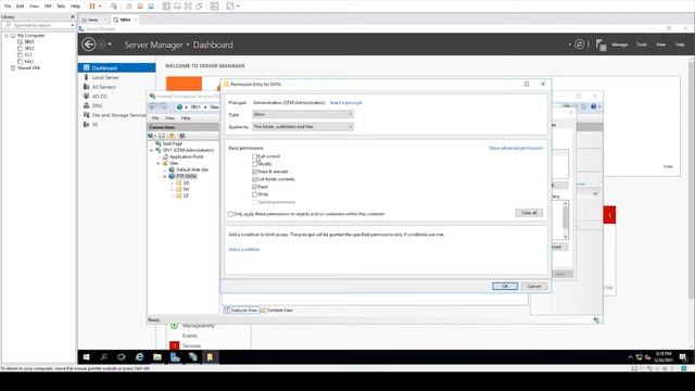 Phân quyền người dùng trong FTP site trên Windows Server 2016 (QTMMT#4) смотреть онлайн