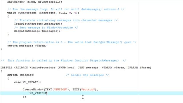 C++ Tutorial: Create a Button | How to Create a Form in C++ (Win32API) смотреть онлайн