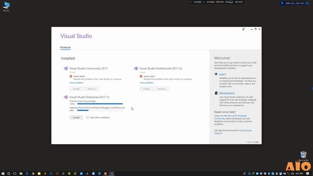How To Download and Install Microsoft Visual Studio 2017 | All Edition Included смотреть онлайн