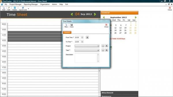 Time Tracker : Getting Started with Project TimeSheet