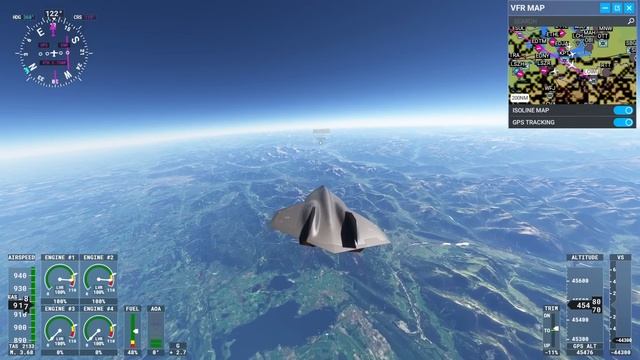 MSFS 2020 Darkstar from London to Innsbruck смотреть онлайн