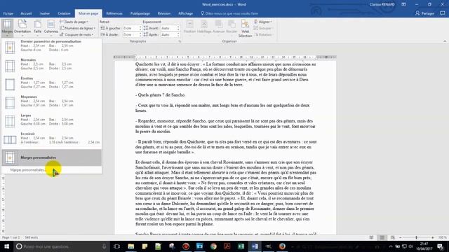 [Tuto 2017] WORD - la gestion des marges (les méthodes) смотреть онлайн
