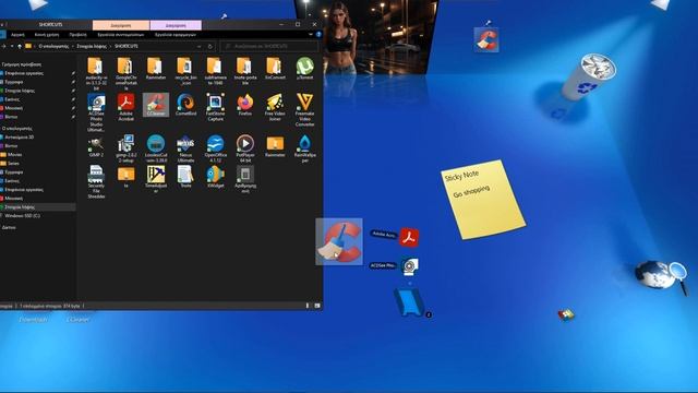 3D Desktop FullScreen HD - XWidget Desktop PC customization смотреть онлайн