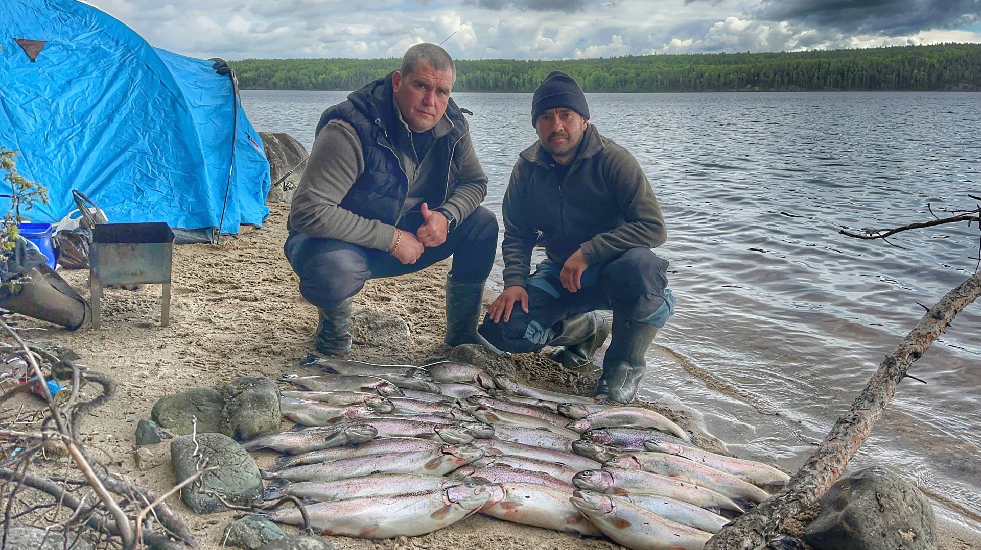 ГРАНДИОЗНАЯ РЫБАЛКА НА ФОРЕЛЬ! ОЧЕНЬ МНОГО РЫБЫ | ИСТРЕБЛЯЕМ ГЛАВНОГО ВРЕДИТЕЛЯ ВСЕХ ВОДОЕМОВ 2023! смотреть онлайн