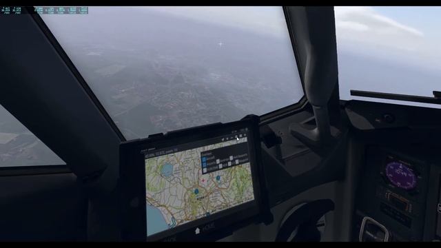 X-PLANE 11 | NEW CPU i7 9700K | Roma LIRA Approach смотреть онлайн
