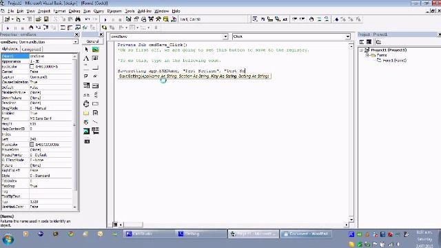 Visual Basic 6 - Save/ Load Registry settings смотреть онлайн
