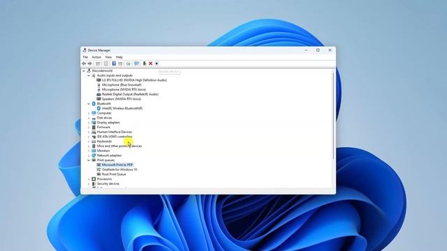 How to Enable a Device in Device Manager in Windows 11 смотреть онлайн