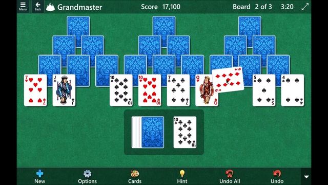 Finish Microsoft Solitaire Collection TriPeaks Grandmaster Level in 6 Minutes and 30 Seconds. смотреть онлайн
