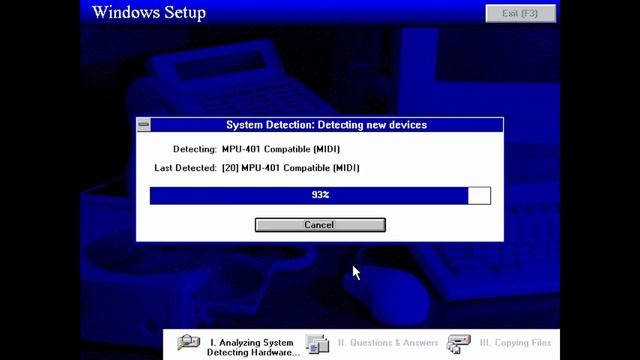 Installing Microsoft Chicago build 90c (Windows 95) смотреть онлайн