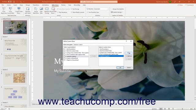 Learn How to Use Custom Shows in Microsoft PowerPoint 2019 & 365: A Training Tutorial смотреть онлайн