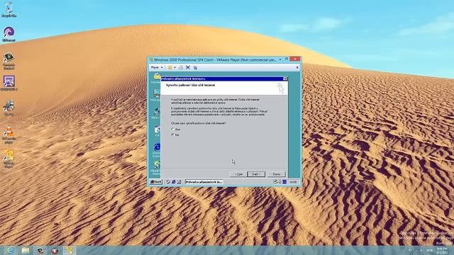 Windows 2000 Professional SP4 Czech in Vmware Player 5.0 смотреть онлайн
