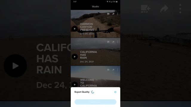 GOPRO app still wont export 😧 смотреть онлайн
