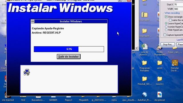 Instalacion de Windows 3.11 en Dos-Box смотреть онлайн