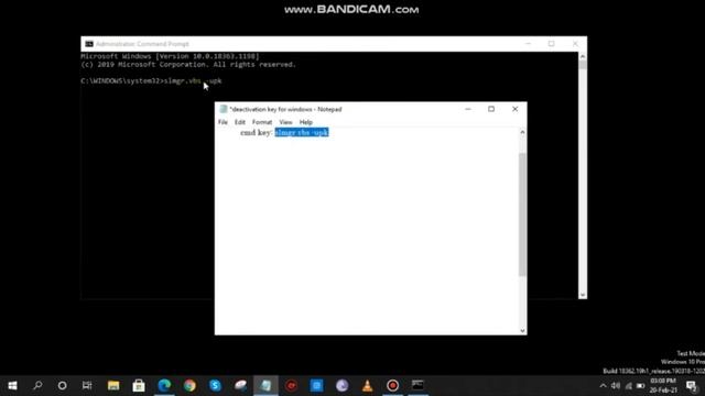 Windows| How to Deactivate Windows product key using CMD | 2021 смотреть онлайн