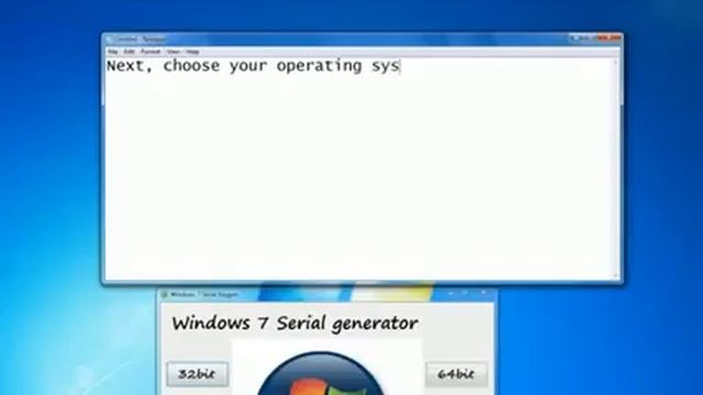 Windows 7 key generator ! updated 16 aug 2010 free ! added new serials! смотреть онлайн