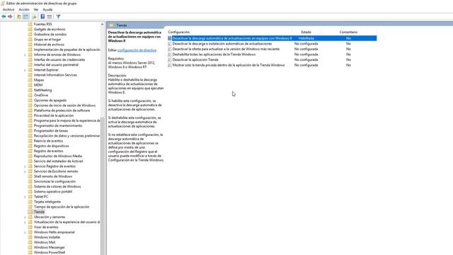 Windows Server 2016 - Desactivar la tienda de Windows en equipos del dominio por GPO смотреть онлайн