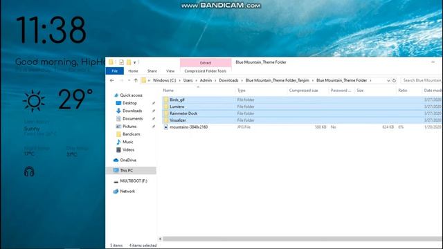 How To Make Your Desktop Look Aesthetic | Windows 10 Desktop Look Change смотреть онлайн