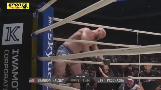 Top Knockout | Brandon Halsey (USA) vs Jiri Prochazka (Czech Republic) MMA | UFC Fight смотреть онлайн