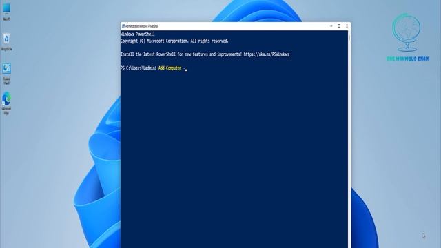 How To Join a Computer To Domain Controller Using PowerShell Windows 10 - 11 смотреть онлайн