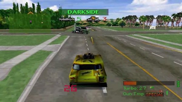 Twisted Metal (1995) - Yellow Jacket Playthrough (epsxe)