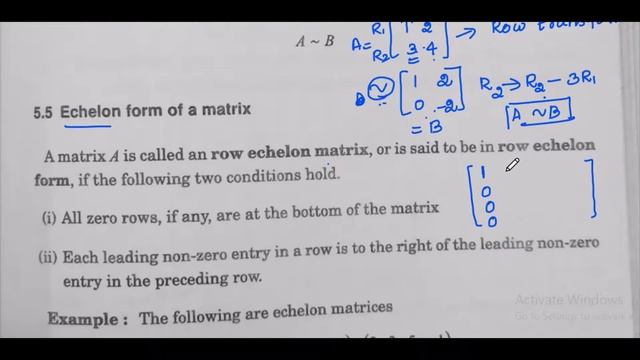 #2 #CST294 #ECHELON FORM OF A MATRIX #RANK OF A MATRIX #S4#B.TECH #KTU #2019 SCHEME#HONOURS смотреть онлайн