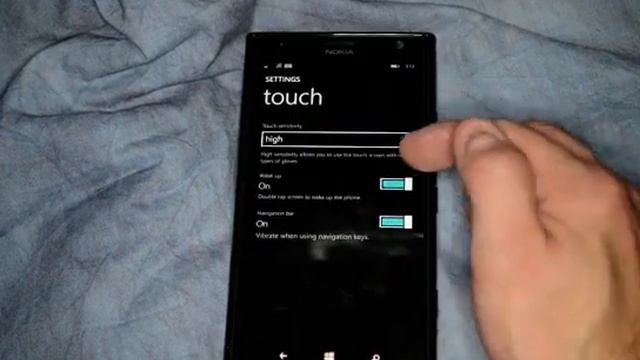 How to setup touch sensitivity in Windows 8.1 Phone смотреть онлайн
