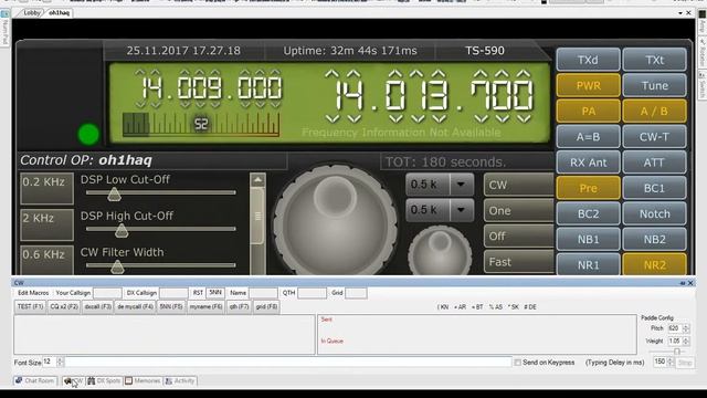 Remote ham radio using mini mouse macro, griffin powermate and remotehams.com смотреть онлайн