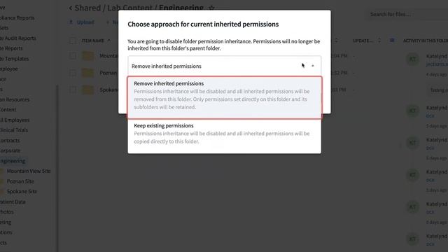 Disable Permissions Inheritance смотреть онлайн