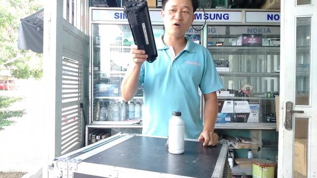 Hướng Dẫn Đổ Mực Máy In Canon LBP 2900 Bằng Lưỡi Cưa Sắt смотреть онлайн