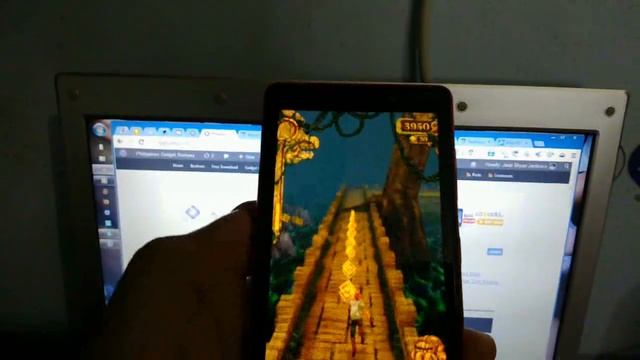 Temple Run demo on Nokia Lumia 820 Windows Phone смотреть онлайн