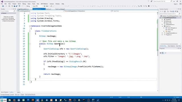 C# Events & Delegates Part 2 смотреть онлайн