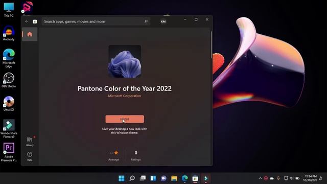 Pantone color of the year 2022 windows 11 theme смотреть онлайн