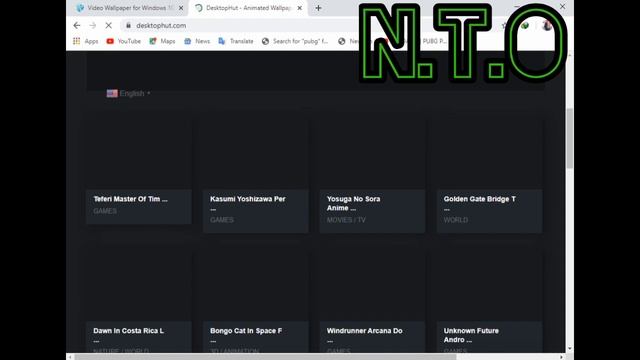 How To Use Live Wallpapers In Windows PC  || DesktopHut!