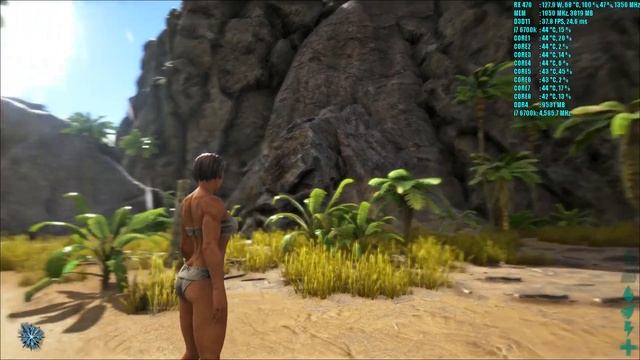 ARK Survival Evolved v247.14 RX 470 4GB OC | 1080p EPIC - HIGH - MEDIUM - LOW | FRAME-RATE TEST смотреть онлайн