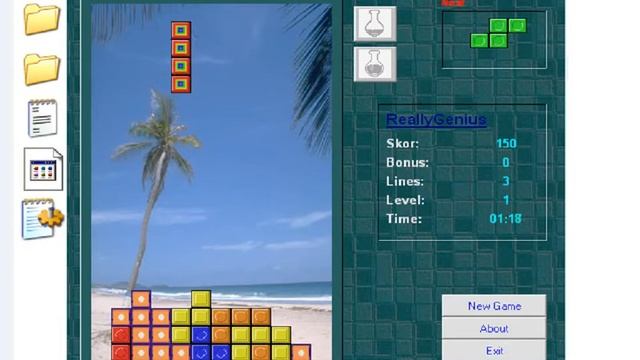 Neo-Tetris v4.2 (Windows game 2004) смотреть онлайн