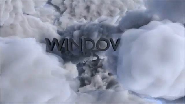 microsoft windows 95 cloud intro made from (Blender) смотреть онлайн