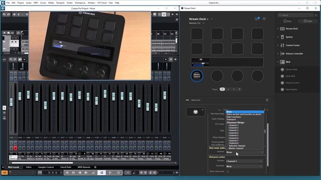 Stream Deck Midi plugin 3.2 update with Mackie Control actions for Stream Deck + смотреть онлайн