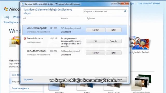 Internet Explorer 9: Yükleme Yöneticisi смотреть онлайн