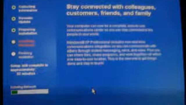 Upgrading to Windows XP Build 2486 смотреть онлайн