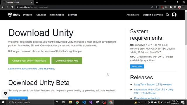 How to Install Unity and Unity Hub 2022 смотреть онлайн