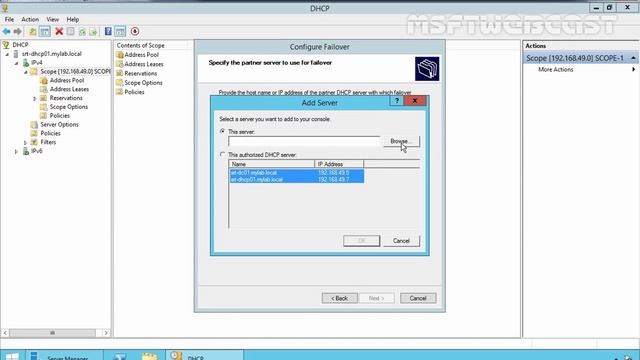 How To Configure DHCP Failover In Windows Server 2012 R2 смотреть онлайн