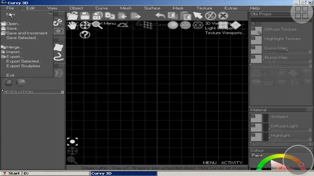 Curvy 3D 4 Sculpting & Modelling Di Exagear Windows Emulator смотреть онлайн