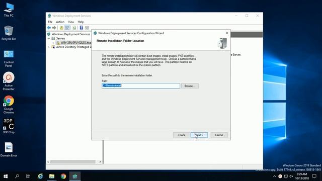 How to Configure Windows Deployment Service (WDS) Step -1 in Windows Server 2019 смотреть онлайн